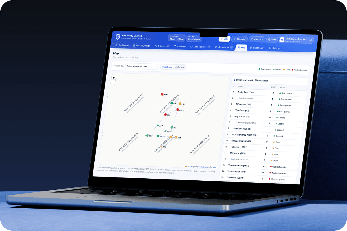 RPF Map View