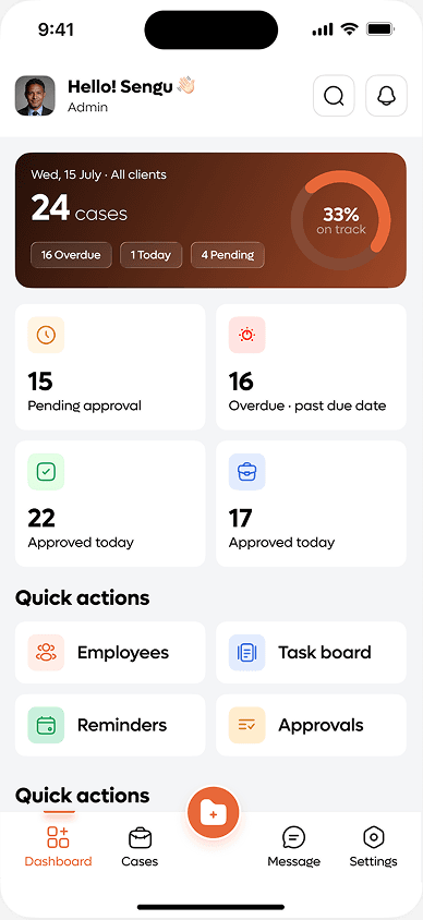 Sapaa Dashboard