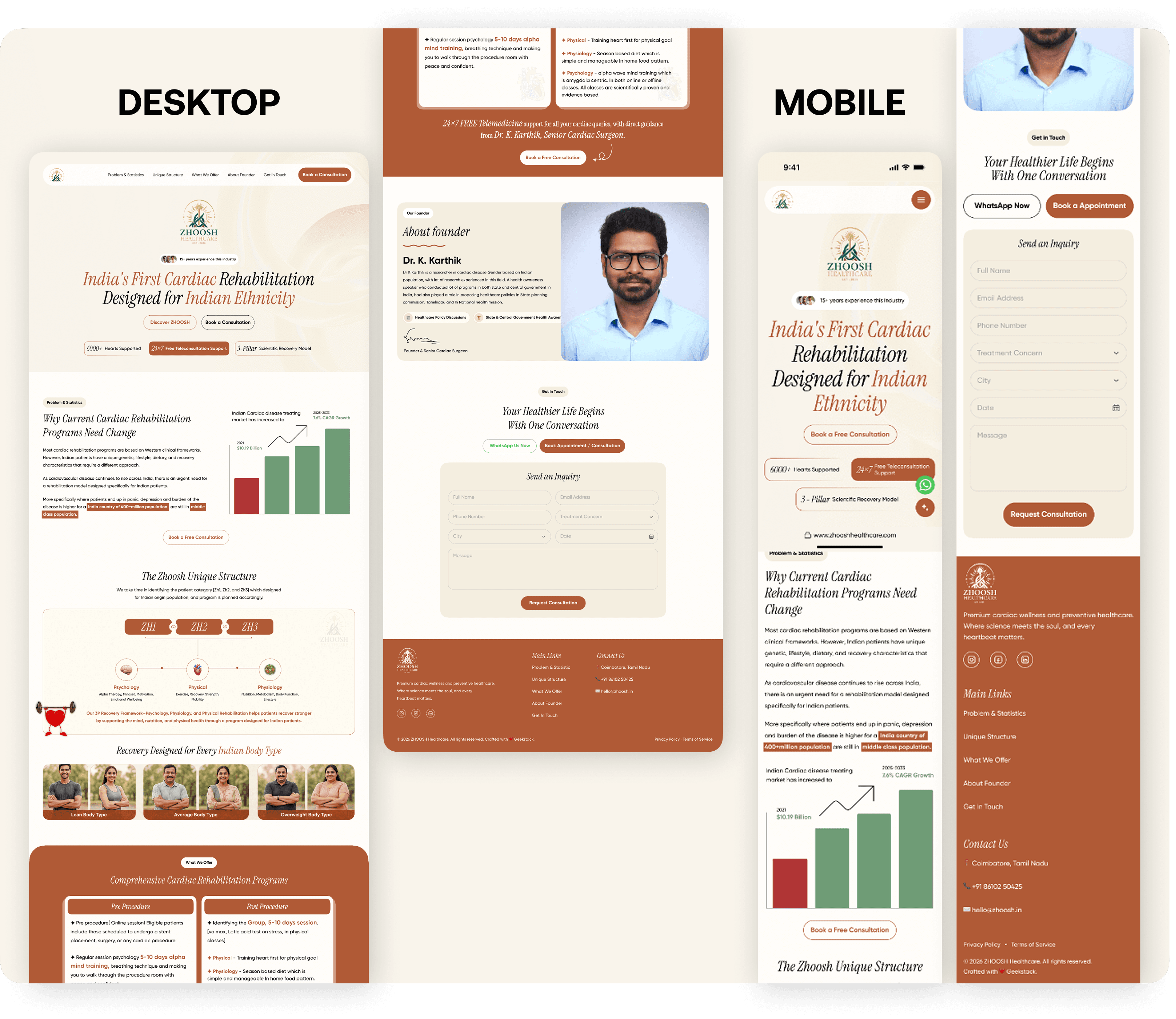 Final Experience UI Collage