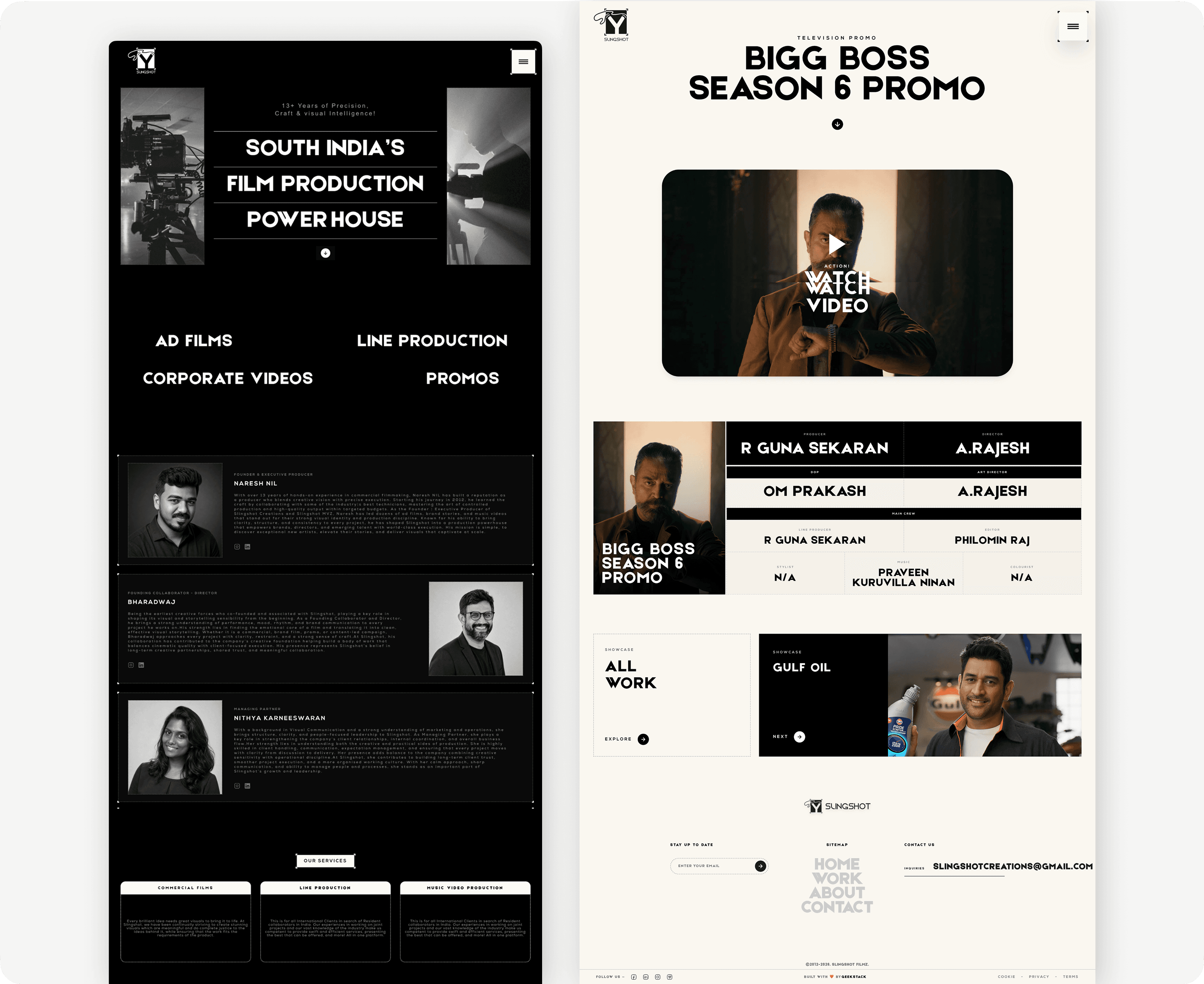 Final Experience UI Collage